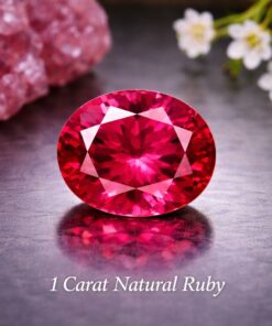1 Carat Natural Burma Ruby – Premium Gemstone Pakistan